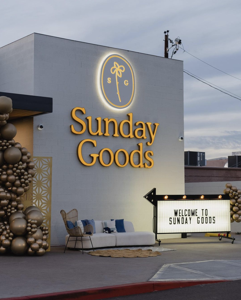 A Sunday Goods retail store in Tempe, AZ