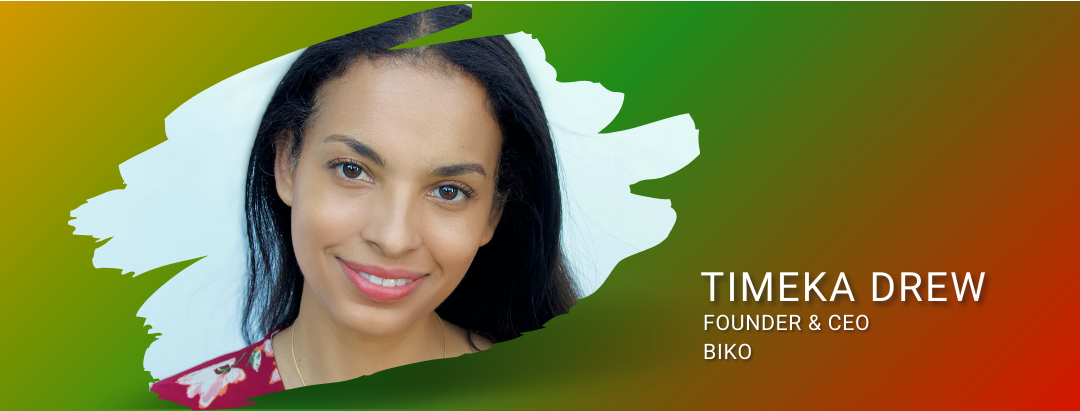 Image of Timeka Drew for FLowerHire blog on Black History month in cannabis industry