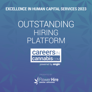 Careersincannabis.com HR excellence in human capital services award