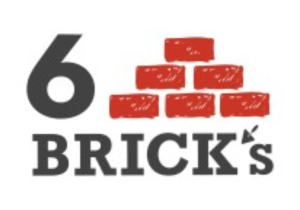 6 bricks logo for FlowerHire black owned dispensaries blog